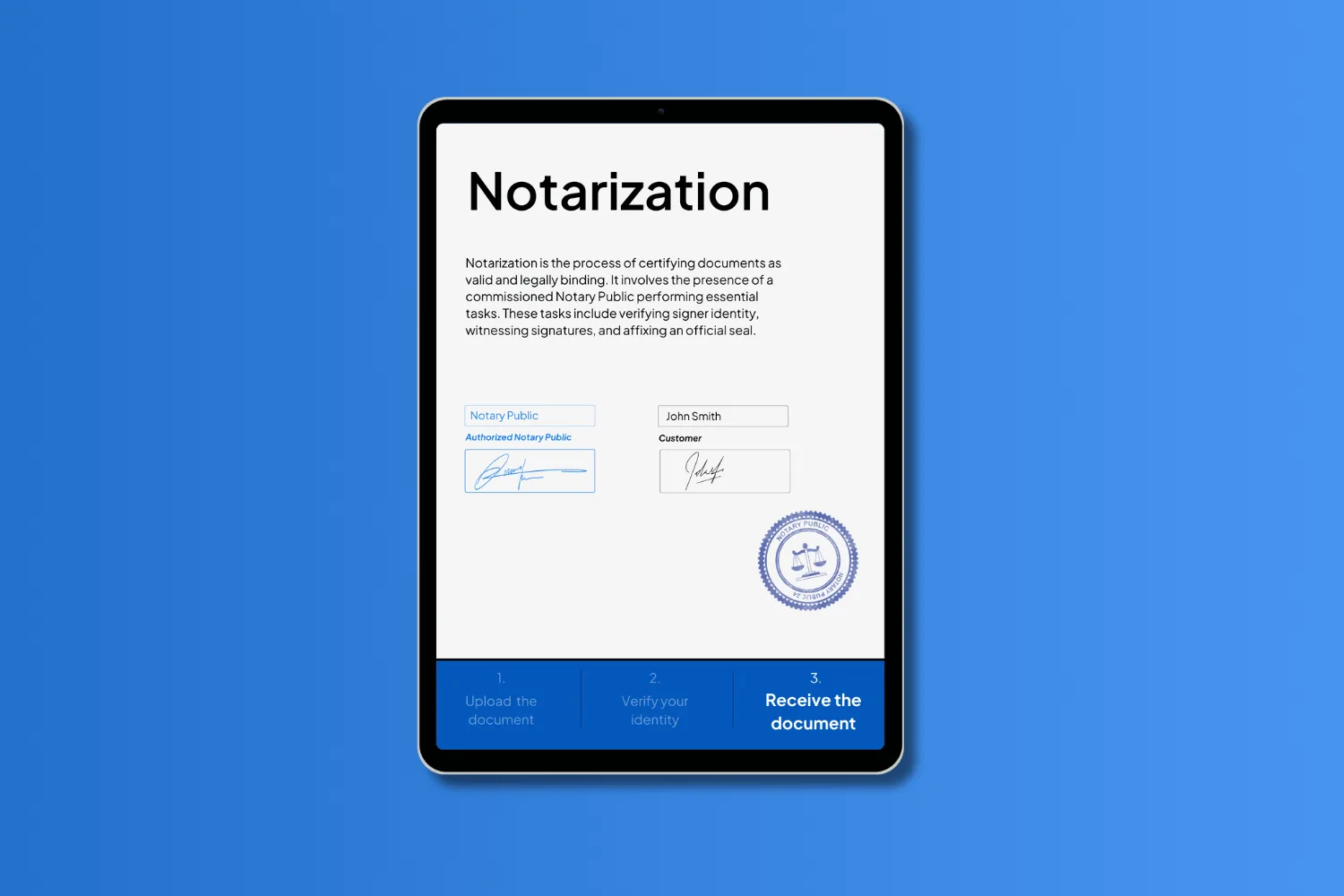 3. Document Notarization & Apostille