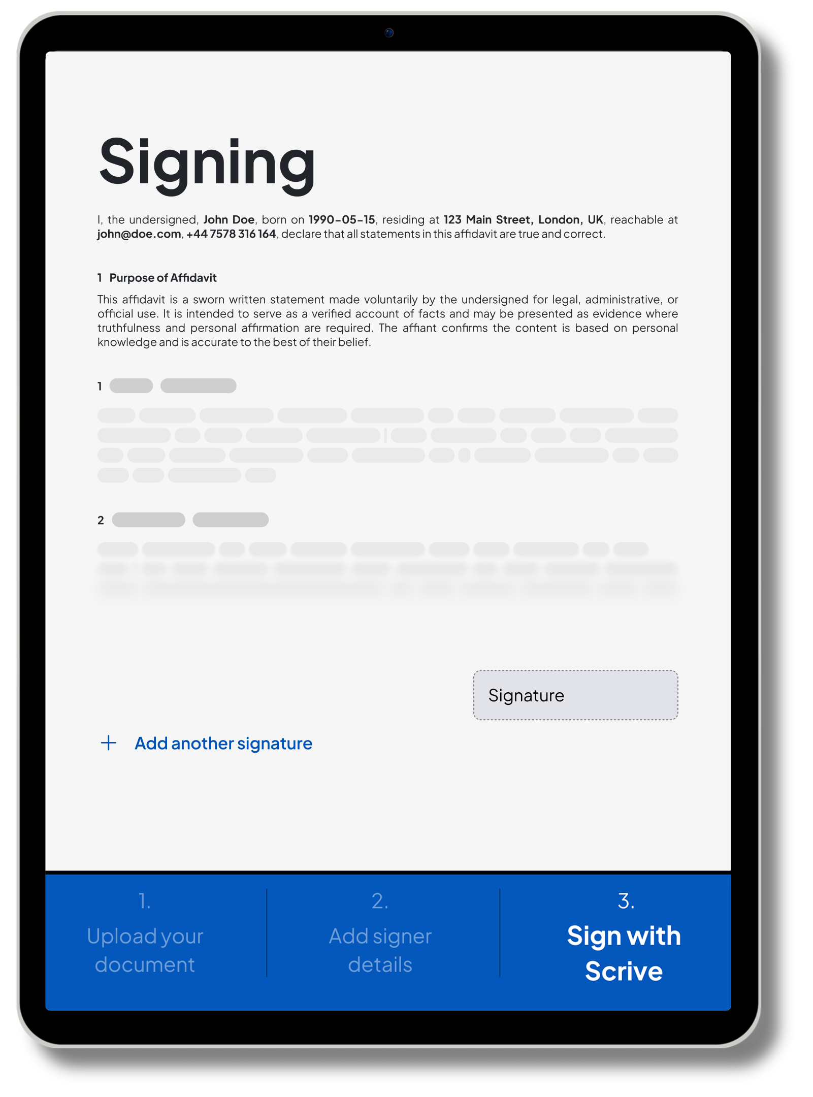 Digital Signing