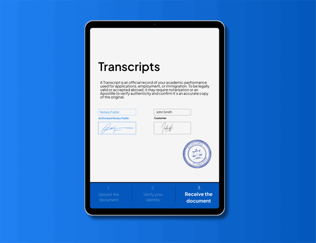 Transcripts | NotaryPublic24