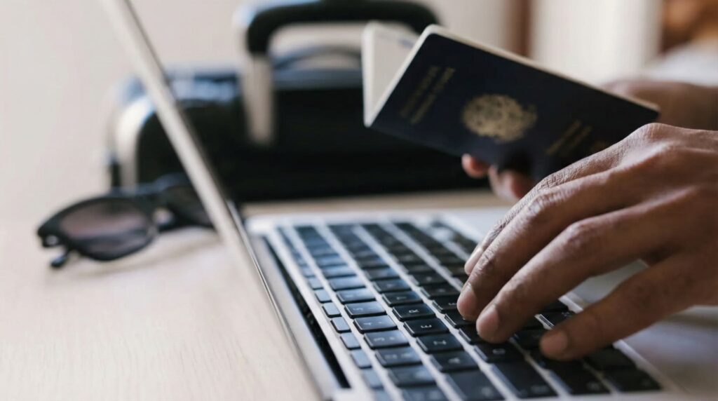 Notarize documents from abroad online using NotaryPublic24 - remote online notary service with passport verification