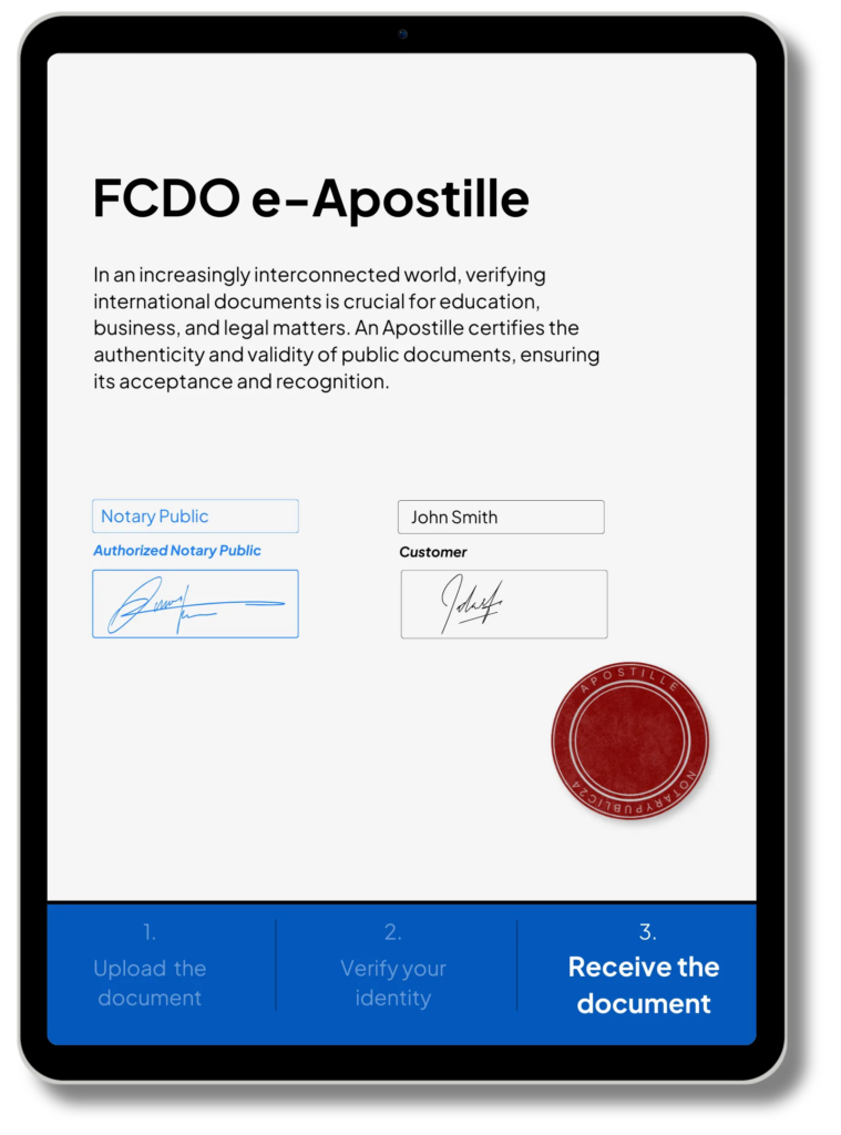 UK e-Apostille (FCDO)