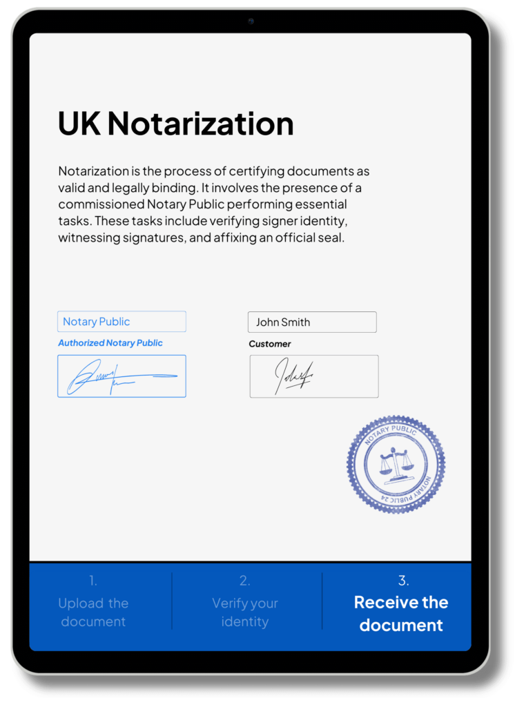 UK Notarization