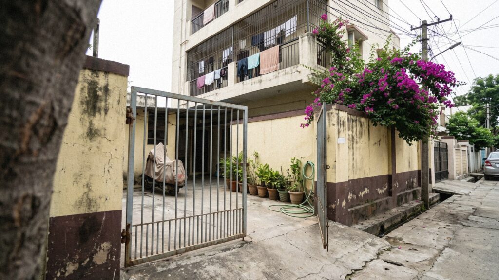 Power of Attorney to Sell Property in India: The NRI Guide 4 Power of attorney to sell property in India – residential compound gate in Bangalore, notarized and apostilled by NotaryPublic24